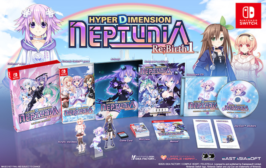 《超次次元游戏 战机少女重生1 Hyperdimension》Switch港版金手指下载 – 含1.0.1