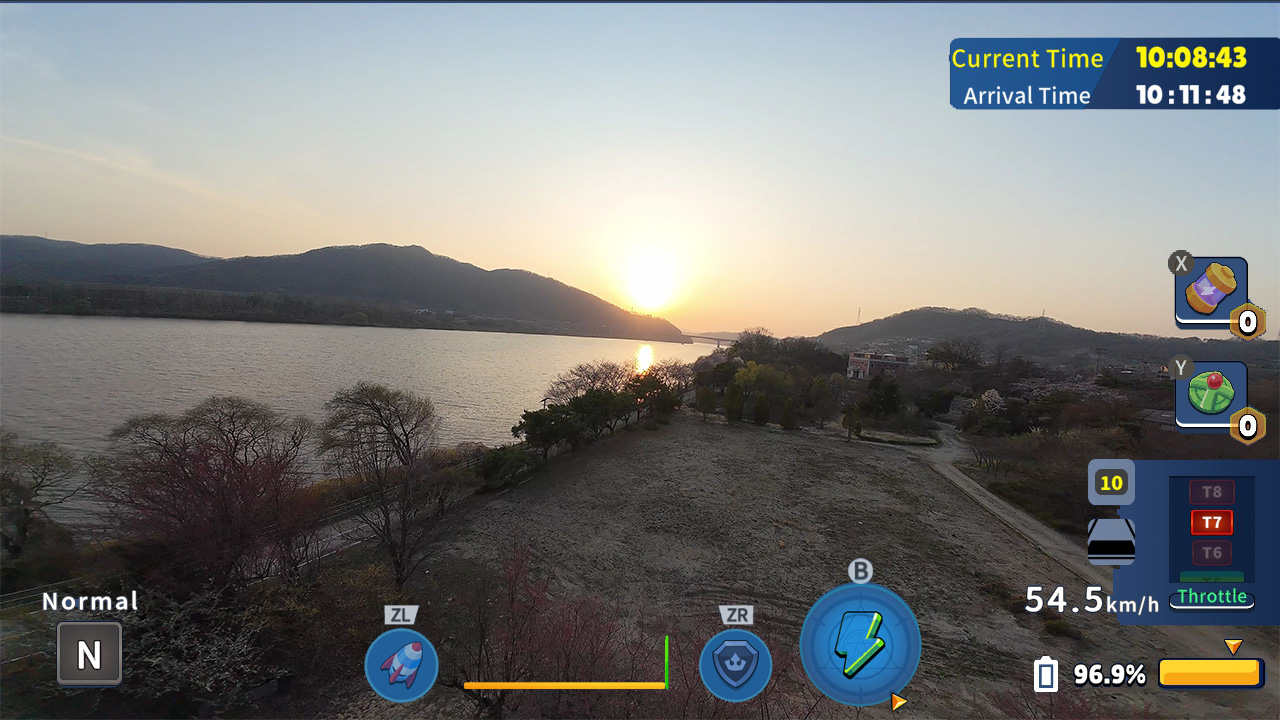 韩国无人机飞行游览野花树木园 Korean Drone Flying_1