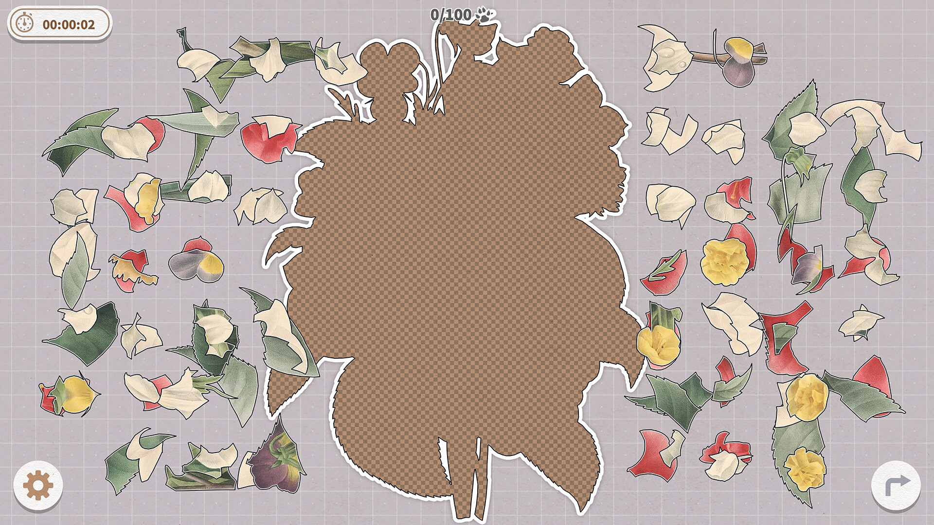 挤在一起的植物/Plants Huddled Together_0