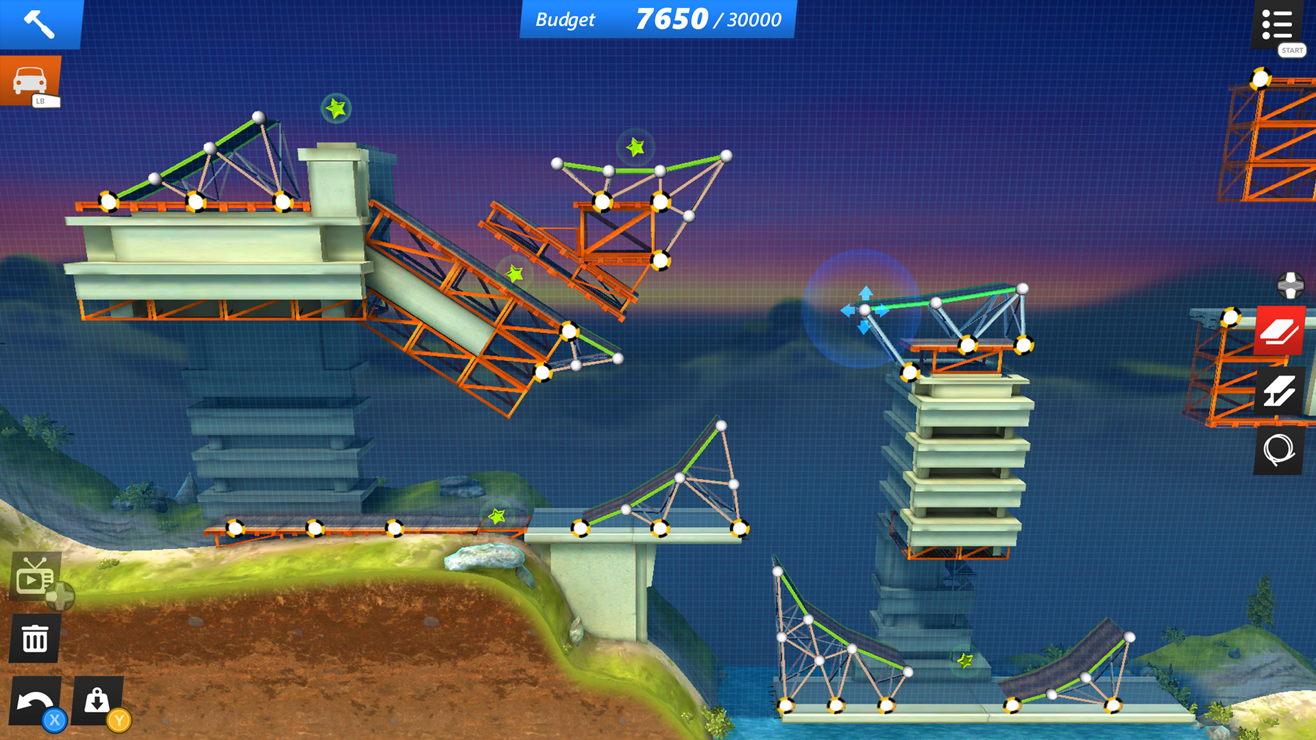 桥梁建造师:特技/Bridge Constructor Stunts_1
