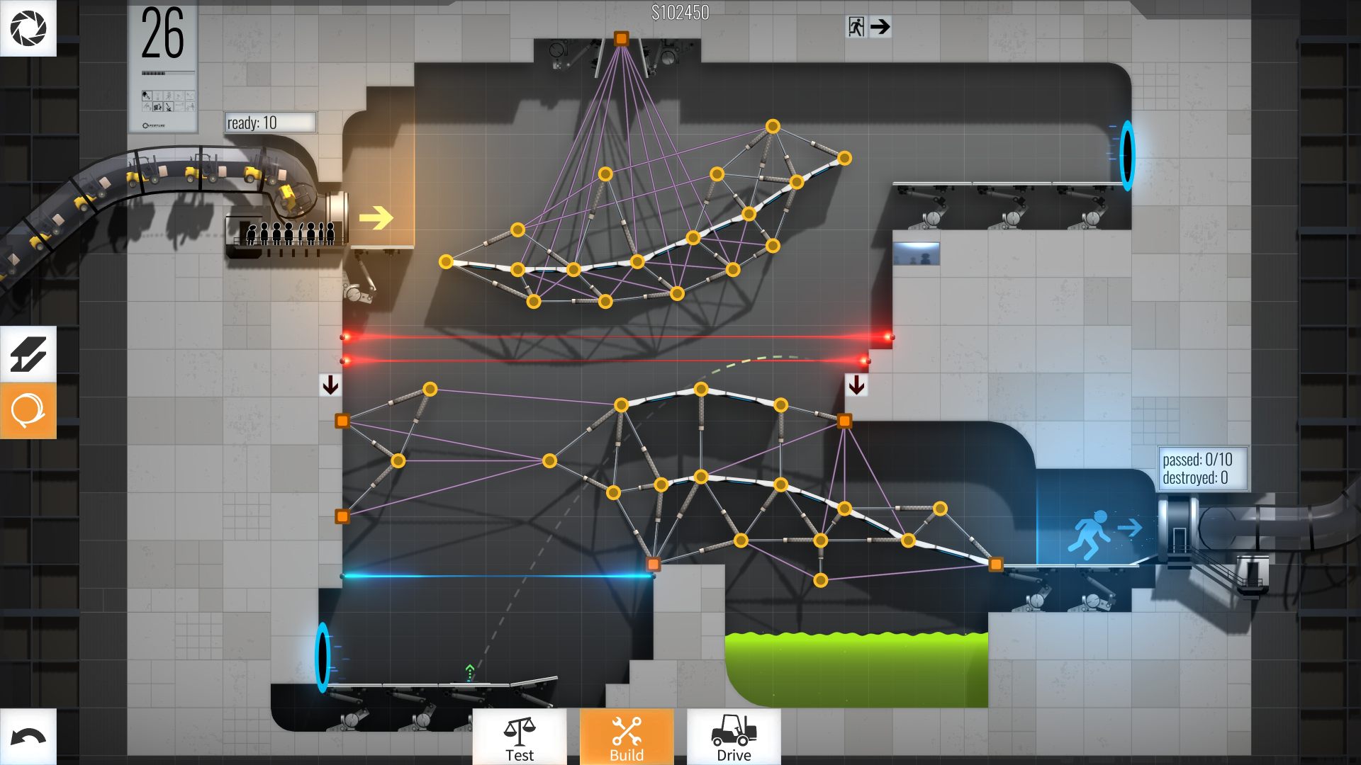 桥梁工程师传送门/Bridge Constructor Portal_0