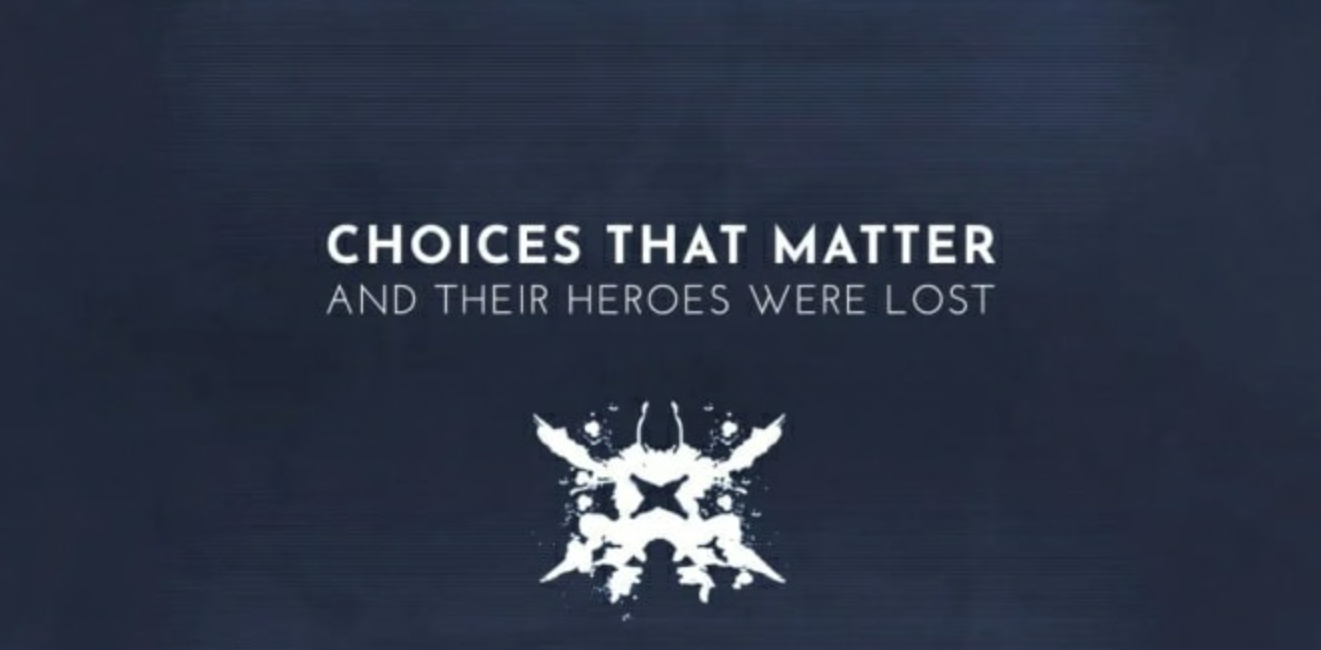 至关重要的选择：他们的英雄 Choices That Matter: And Their Heroes Were Lost_0