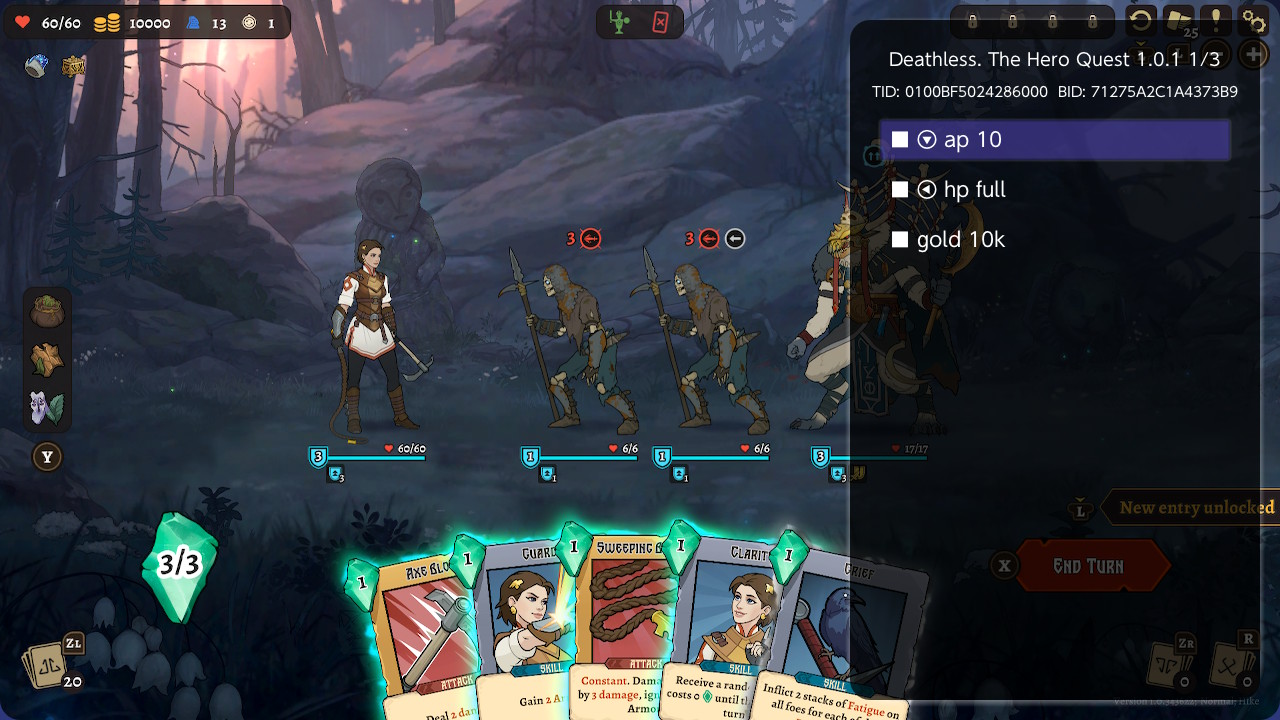 《不死：英雄任务 Deathless：The Hero Quest》Switch金手指下载 – 含1.0.1