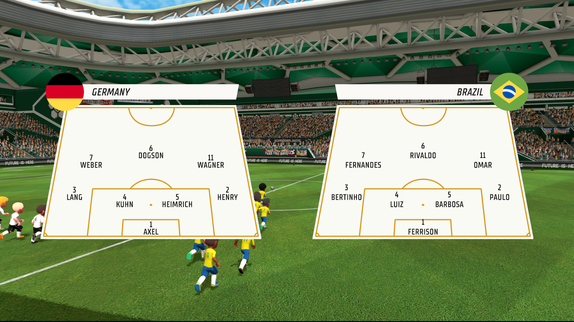 超级足球爆炸：美国 VS 欧洲 Super Soccer Blast America VS Europe_0