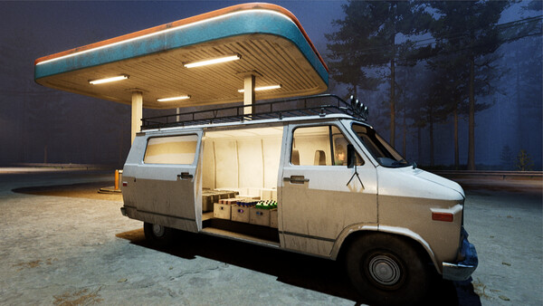 出口前：加油站/Before Exit: Gas Station_0