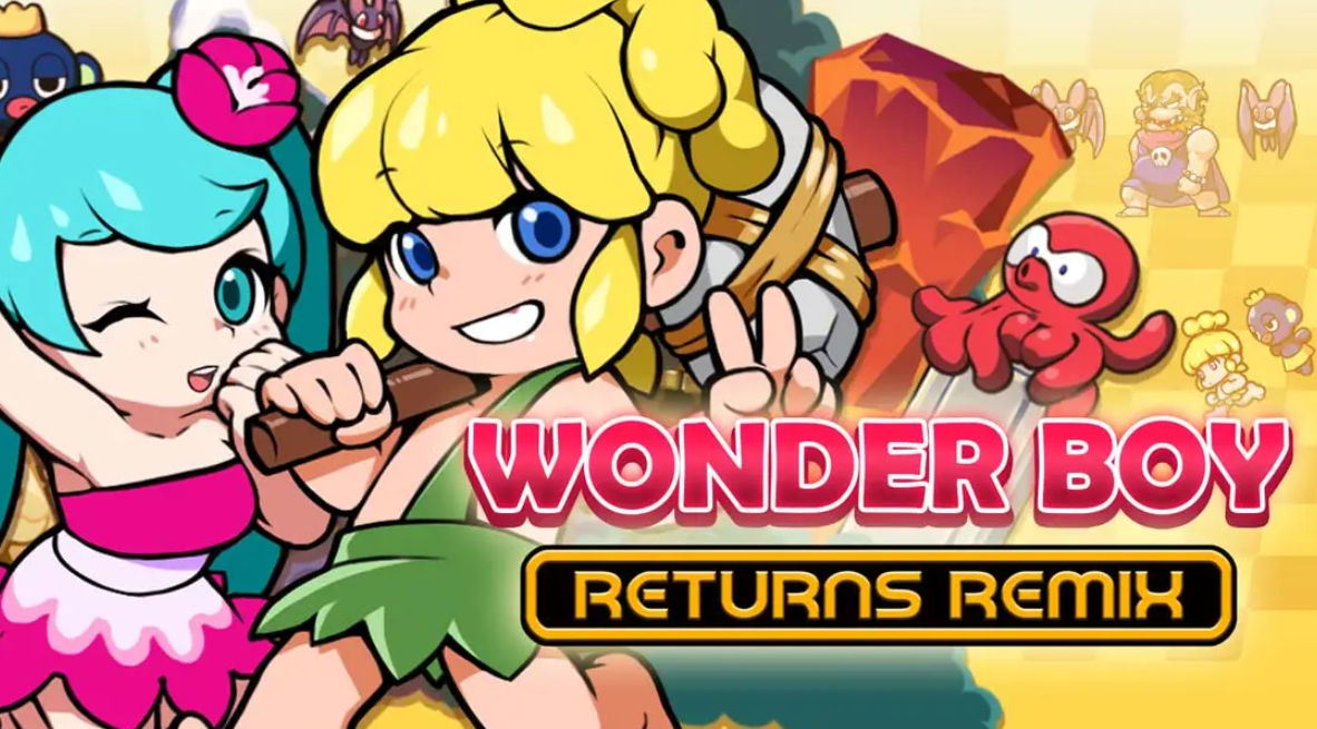 《神奇小子回归 .WonderBoy Returns Remix》Switch美版英文NSP下载 – 含1.0.4补丁