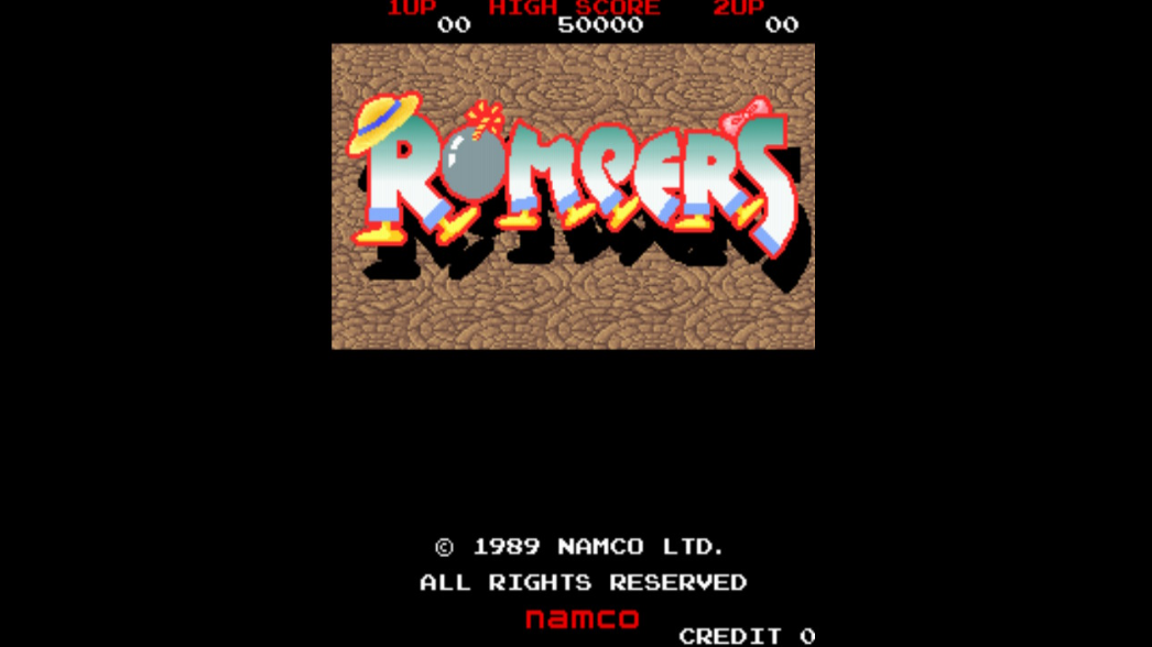 《街机档案吊带小子 Arcade Archives ROMPERS》Switch金手指下载 – 含1.0.1