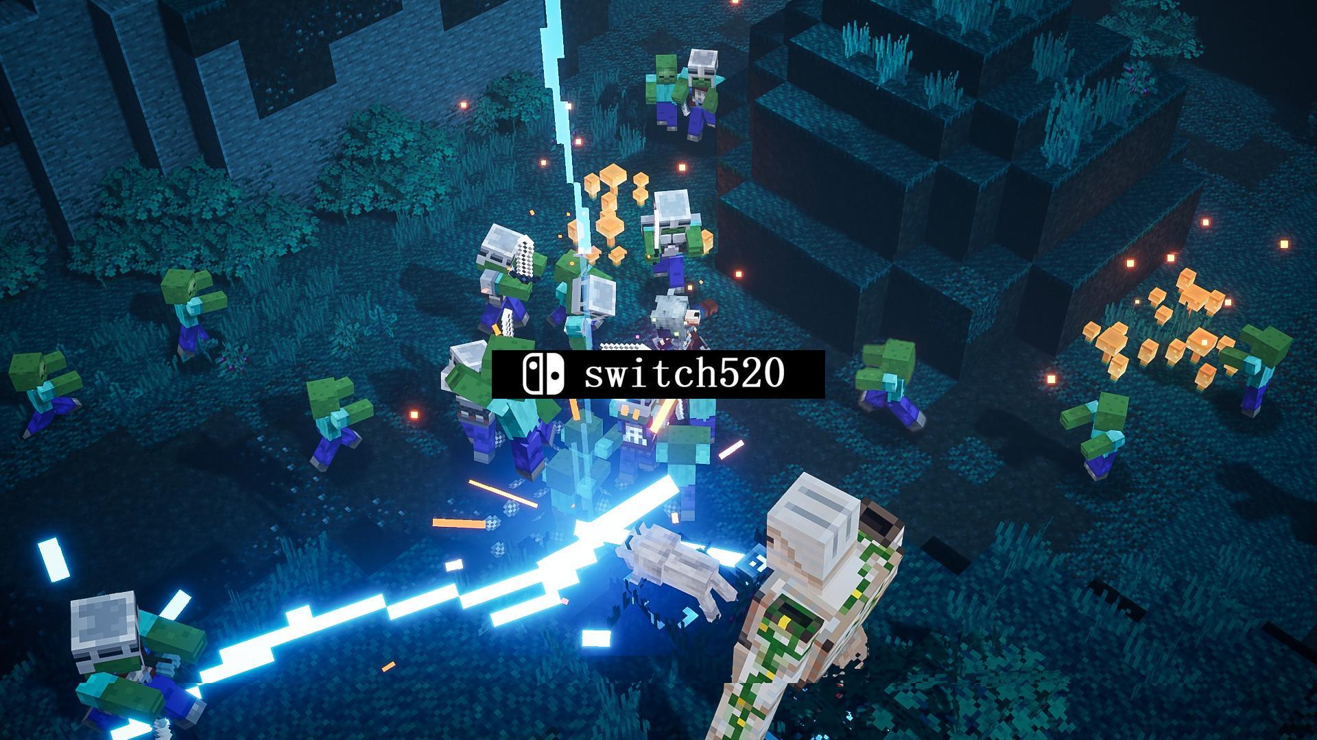 《我的世界：地下城 Minecraft Dungeons》Switch美版中文NSP下载 – 含1.17.0.0补丁+7DLC