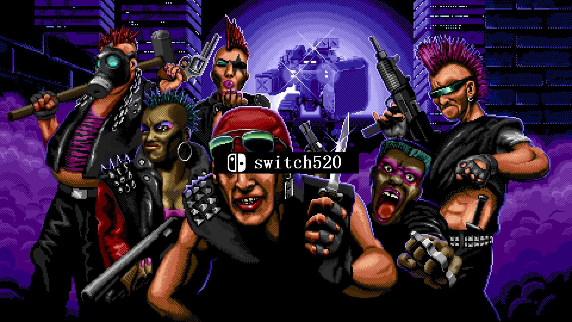 《暴徒猎手 Huntdown》Switch中文版NSP下载 – 含1.0.8补丁