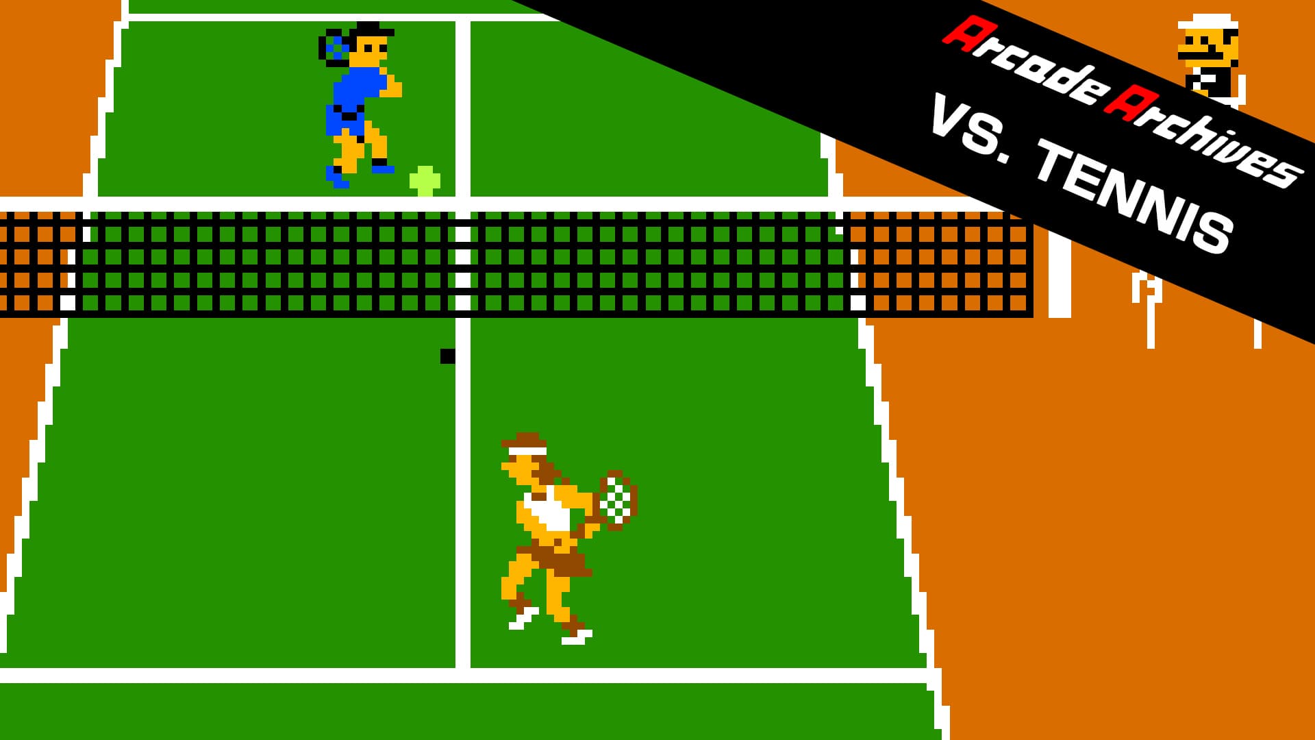 《街机档案：VS网球 Arcade Archives VS. TENNIS》Switch英文版NSP下载 – 含1.0.1补丁