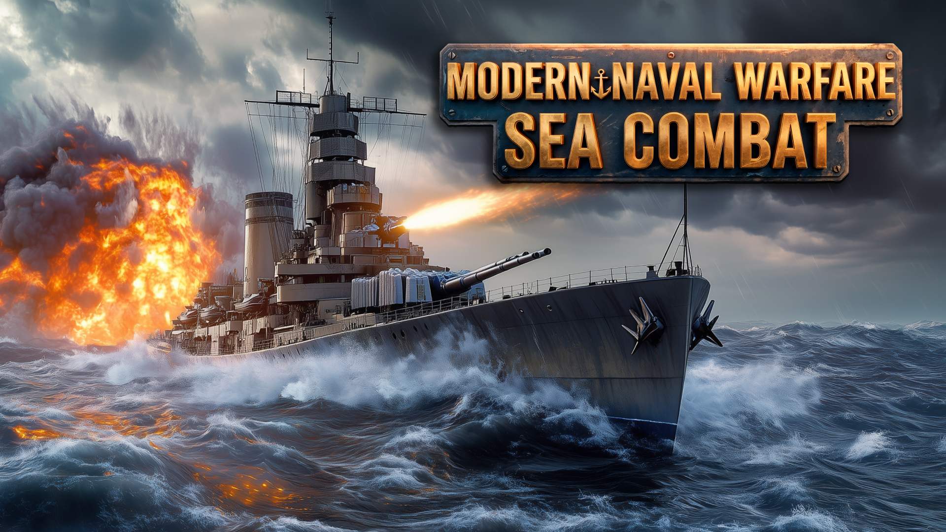 《现代海战 海上战斗 Modern Naval Warfare Sea Combat》switch英文版下载【天翼网盘】