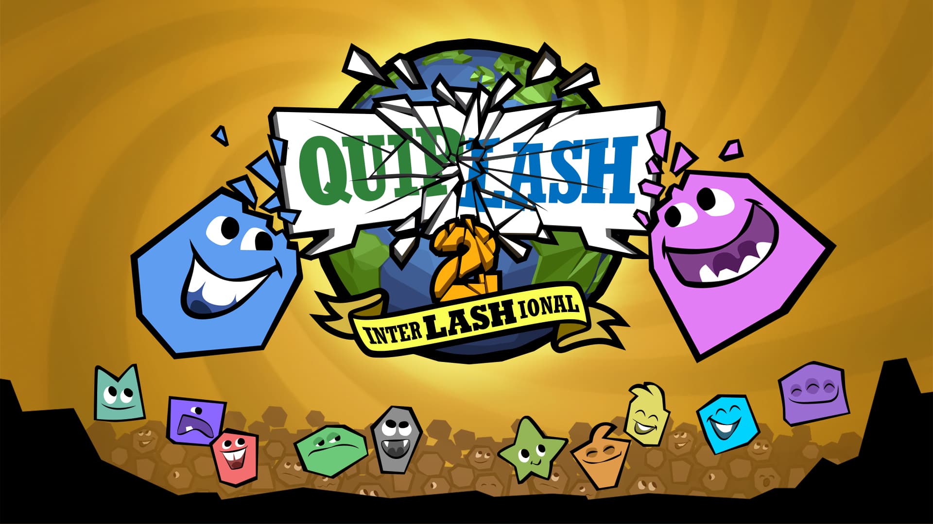 《狂欢派对 2 Quiplash 2 InterLASHional》Switch英文版NSP下载 – 含1.1.0补丁