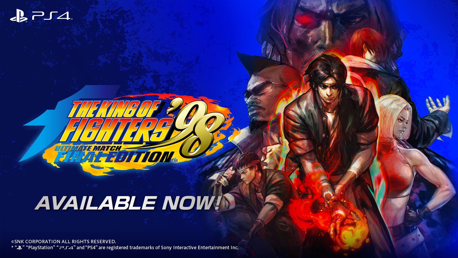 [5.05]《拳皇98UMFE THE KING OF FIGHTERS ’98 ULTIMATE MATCH FINAL EDITION》PS4版+V1.01补丁