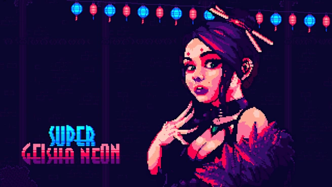 《超级艺妓霓虹灯 Super Geisha Neon》Switch版+1.0.0补丁