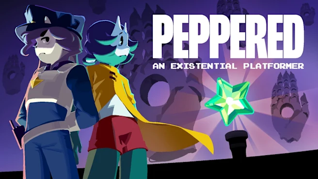 《一个存在主义平台游戏 PEPPERED》Switch美版中文