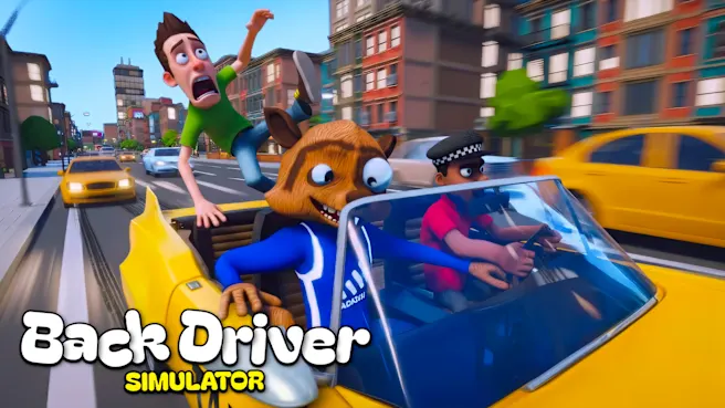 《后座驾驶模拟器 Back Driver Simulator》Switch美版