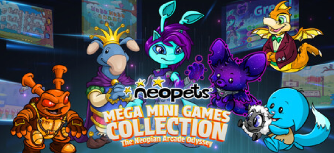 尼欧宠物：超级迷你游戏合集‑尼奥皮亚街机历险/Neopets - Mega Mini Games Collection - The Neopian Arcade Odyssey_0