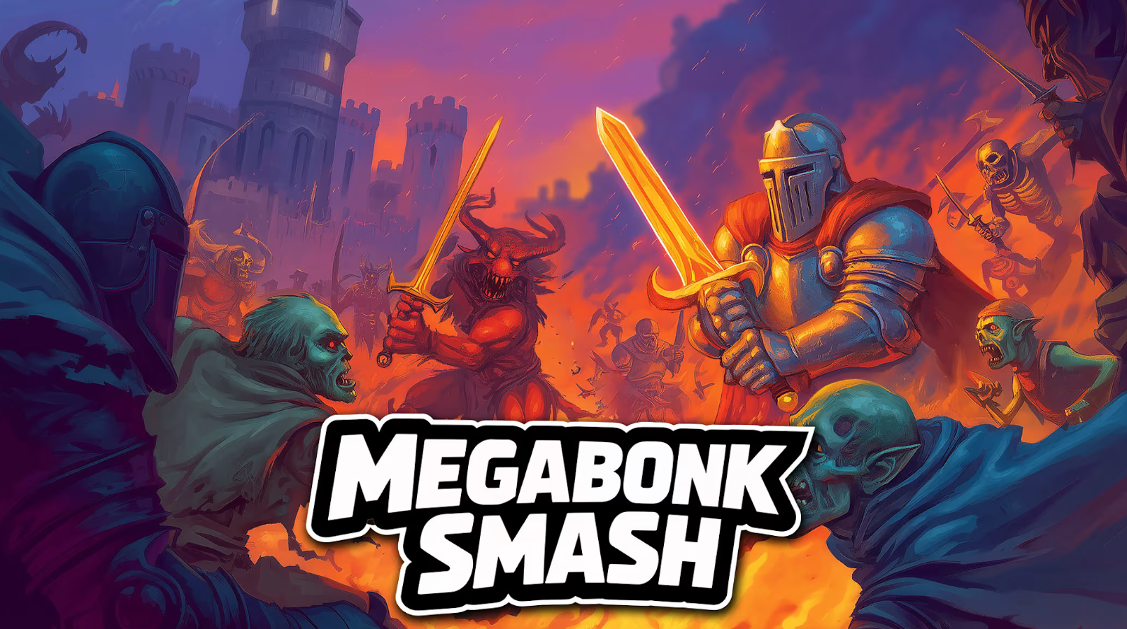 《超级邦克粉碎战 Megabonk Smash》switch英文版+v1.0.1补丁